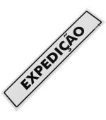 Placa de Sinalização -Expedicao -Encartale